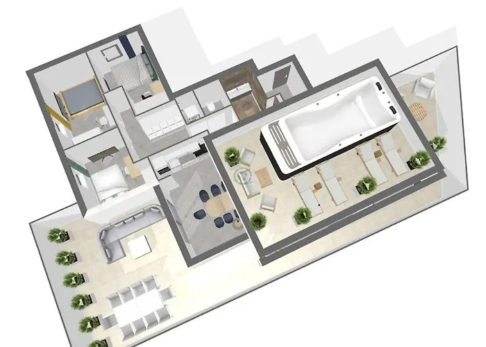 Skyline Rooftop Swim Spa